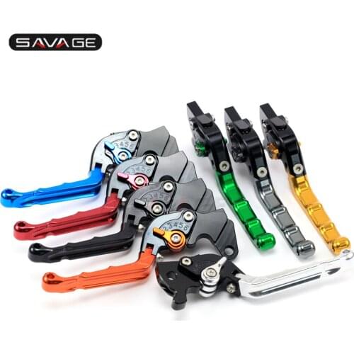 Adjustable Foldable Extendable Brake Clutch Levers For SUZUKI GSXR 600 GSXR 750 GSX-R 600 750 2004 2005 Motorcycle Accessories