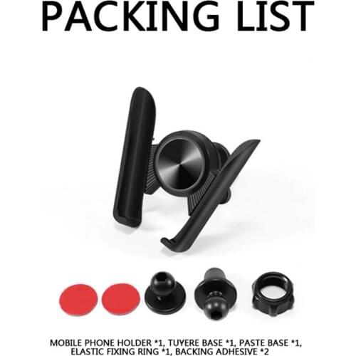 Car Mobile Phone Suction Holder Bracket Telescopic Adhesive Dashboard Navigation Cell Phone GPS Holder Stand Rack