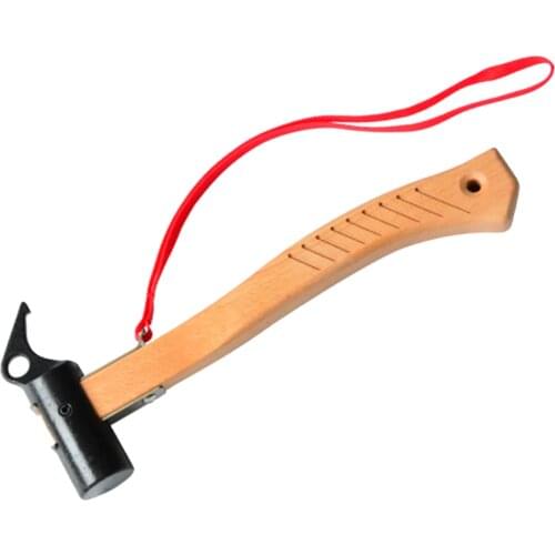 Outdoor Tent Metal Hammer Ground Nails Puller Shovel Peg Remover Supplies