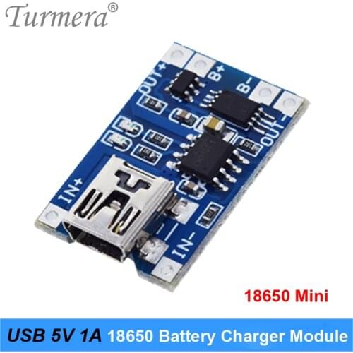 Micro USB 5V 1A 18650 TP4056 Lithium Battery Charger Module Charging Board With Protection Dual Functions 1A Li-ion Battery Use