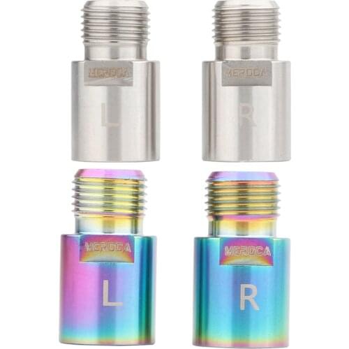 1Pair Bike Pedal Extenders Bicycle Pedal Spacers For MTB Road 9/16 Inch Bike Pedal Adapters Spacers Bike Part