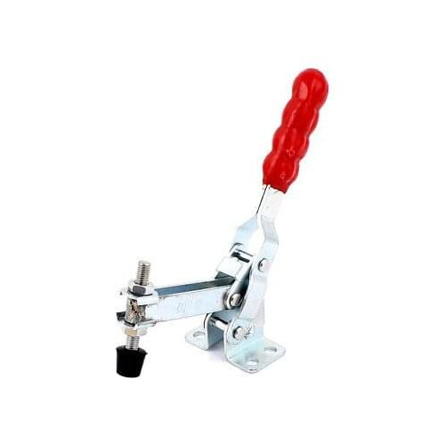 11412 200kg Hold Capacity Metal Vertical Toggle Clamp Hand Tool