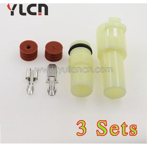 3sets High Quality Connector SM 1Pin Pitch 6.3MM Female and Male Housing + Terminals SM-1P SM-3R JST 6.3MM SM6.3