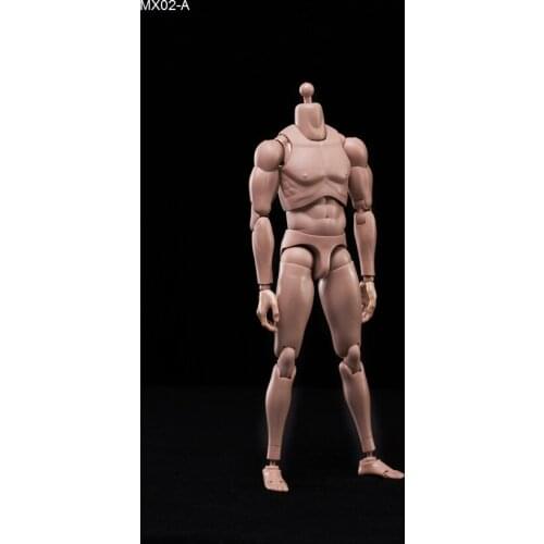 1:6 scale Figure accessories Normal narrow shoulders male body for 12" Action figure doll.not include head . similar TTM21