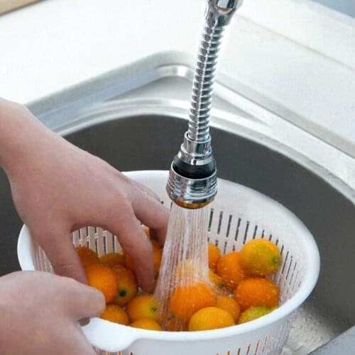 Splash-proof faucet extension extender kitchen household tap water shower water-saving rotatable filter nozzle