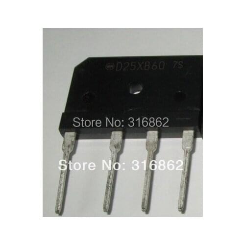 D25XB60 D25XB 25XB60 ZIP-4 ROHS ORIGINAL 10PCS/LOT Free Shipping Electronic Components kit