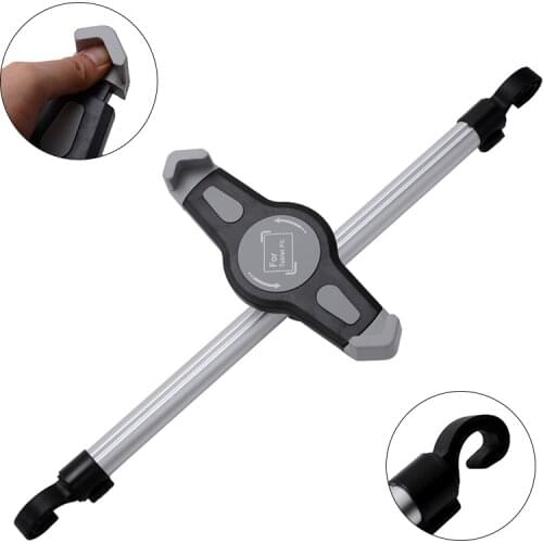New Aluminum Alloy Car Back Seat Mount Stand Holder 360 Degree Rotation For Tablet 7-11 Inches Universal Car Bracket