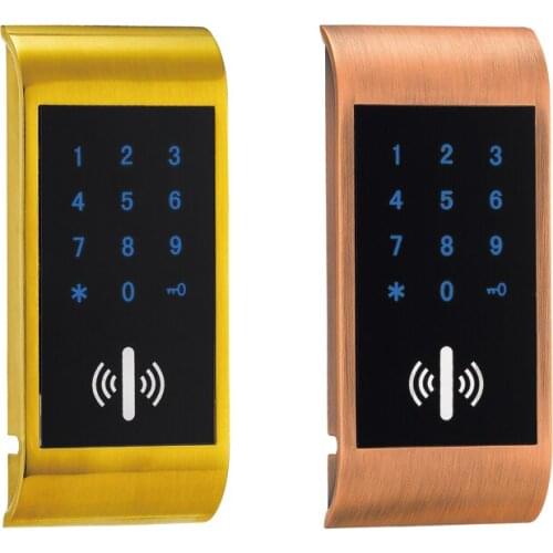 EM126 RFID Bracelet Wristband And Password Electronic Keypad Gym Locker Lock Code Pad Wardrobe 6V Locks Sauna Lockers