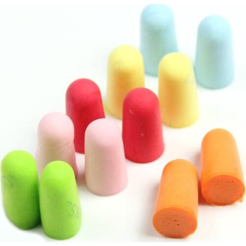 Hot Sale Soft Foam Earplug Protector Travel Sleep Noise Reducer Ear Plug
