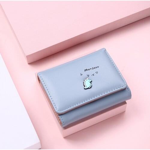 FONMOR Alligator Pu Wallet Women Small Short Wallet Credit&Bank Card Holder Wallets Zipper Purses Female Coin Purse
