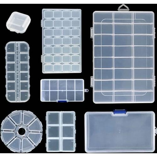 28 grid Dismountable diamond painting Accessories Diamond Embroidery Cases PP plastics Box Organizer Home Storage boxes