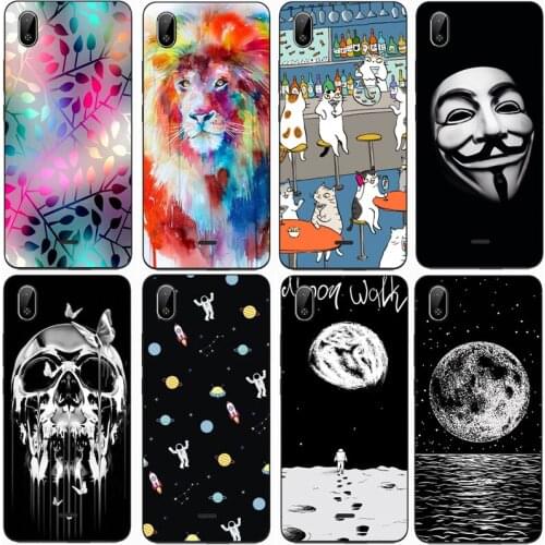 Fashion Soft silicone TPU Back Cover For BQ 6045L NICE Phone Funda Case For bq 6045l nice Cute Cartoon Case