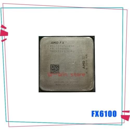 AMD FX-Series FX-6100 FX 6100 FX6100 3.3 GHz Six-Core CPU Processor FD6100WMW6KGU Socket AM3