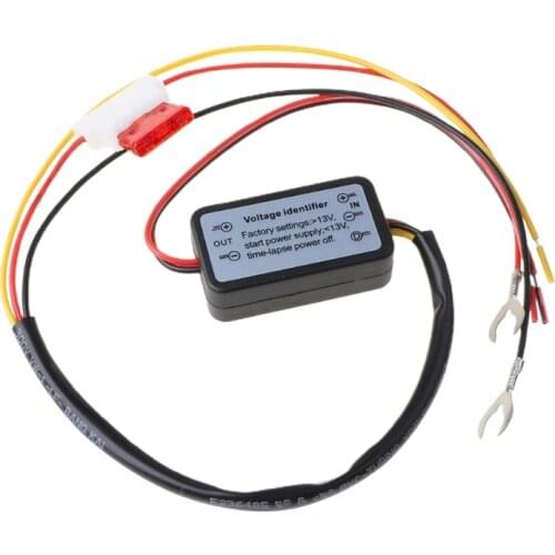 Hot 1 Pc High Quality Auto Car Led Daytime Running Light Relay Harness DRL ControlL ON/OFF Automatic New