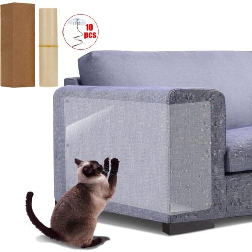 Cat Scraper Durable Sticker Tape Cat Scratching Post Furniture Couch Sofa Protector Anti Cat Scratcher Paw Pads For Claw