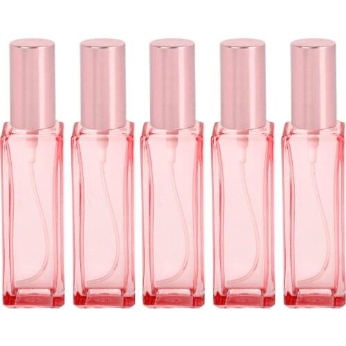 Fine Mist Sprayer Perfume Atomizer Refillable Container Bottling 9ml 20ml 5pcs Mini 4ml Cleaning For Essential Oil Glass Bottles