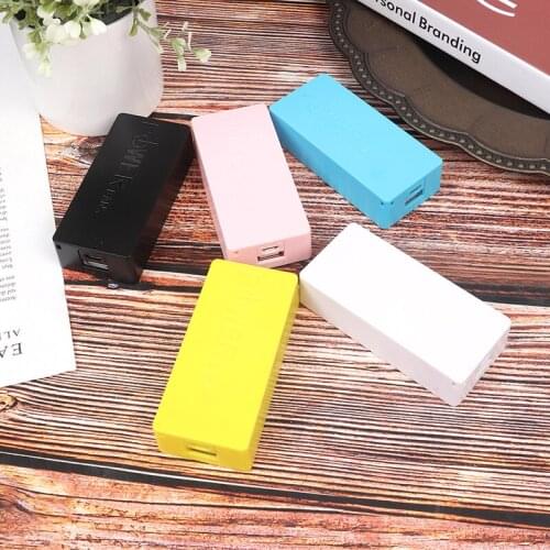 2X 18650 USB Power Bank Battery Charger Case DIY Box For Smart Phone MP3