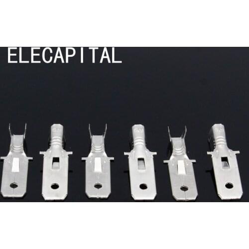 6.3mm Crimp Terminal Male Spade Connector