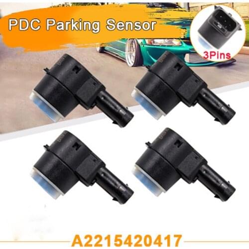 4 PCS New PDC Parking Sensor For M ercedes Benz W211 W219 W203 W204 W221 W164 CLS ML GL CL 2215420417 A2215420417