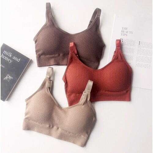 Women Fitness Top Yoga Bra For Cup A-D Black Seamless Sports Bra Push Up Sport Bra Top Bh Running Gym Crop Top Women