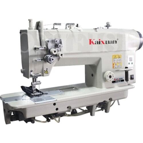 Kaixuan 842/872 double needle sewing machine industrial double needle machine large rotary hook pressing double thread