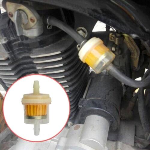 3 Pcs Motorcycle Petrol Gas Fuel Gasoline Oil Filter for Scooter Motorcycle Moped Gas Scooter Dirt Bike ATV Kart Oil Fuel Filter