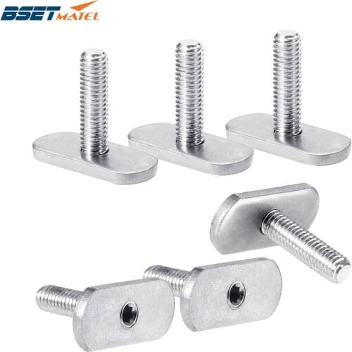 Outdoor Mini Water-Skiing Tool Stainless Steel 316 Kayak Screws Rail Track Nuts Canoe Boat Accessories Rails Bolts Fishing Parts