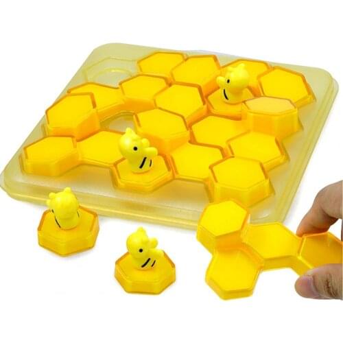 Interactive Bee Honey Board Game Puzzle Children Toys Educational Gift Kids Montessori Board Games Antistress Toys for Children