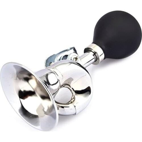 Alloy Bike Bicycle Bell Bugle Air Horn Sound Bell Handlebar Mount Retro Bell MTB Road Bike Cycling Bicycle Alarm Bell