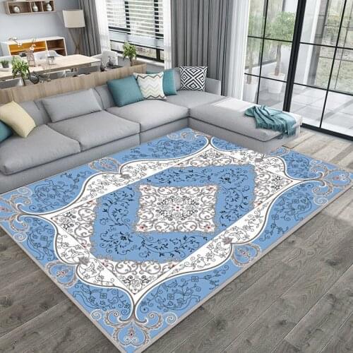 Carpet for Living Room Velvet Rug Kids Bedroom Bedside Rugs Carpets Home Sofa Table Decor Mat Non-slip Large Carpet Mat