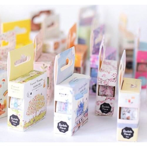 Tape Japanese and paper tape classic original and wind creative watercolor