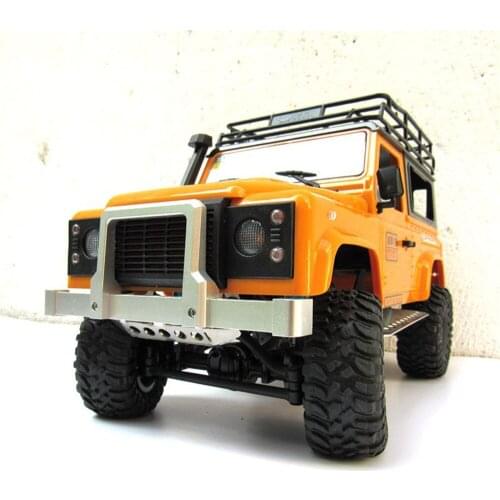 Metal Bumper Anti-collision Guard with Door-shaped Bar Protective Plate for 1/12 MN D90 D91 D99S RC Car Parts Accessorie