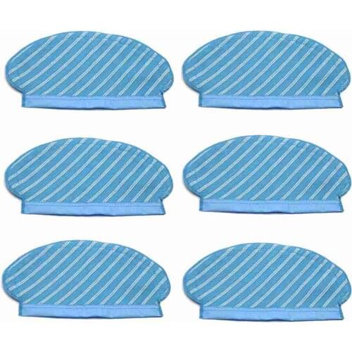 6Pcs Mop Cloth Pads Set for Ecovacs Deebot Ozmo 920 950 Vacuum Cleaner Parts Replacement Home Accessories
