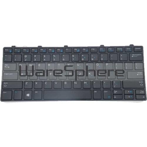 New US Keyboard for DELL Latitude 3189 343NN 0343NN Black