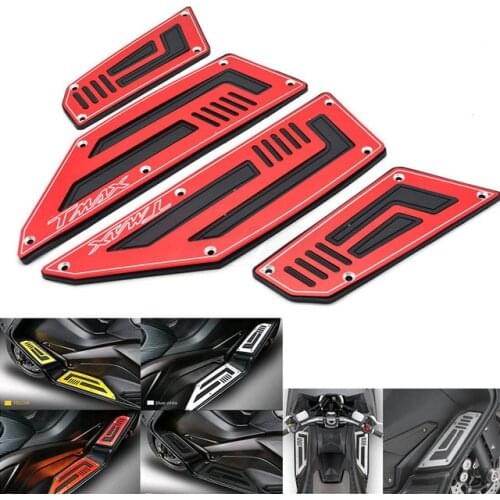 2018 new Footrest Pedal Motorcycle Front & Rear Motorbike Footboard Steps Foot Plate for Yamaha TMax530 T Max TMax 530 2012-2016