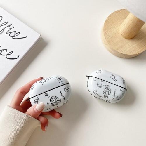 New Astronaut Wireless Earphone Charging Box Cover Bag for for huawei freebuds pro Soft Protective Case Cover for freebuds pro