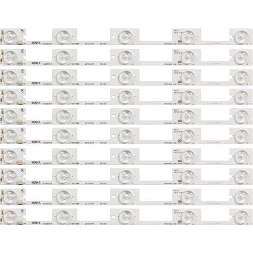 New LED backlight lamp strip for 39Inch TV KL39GT618 35017988 5 LEDs*6V 307mm