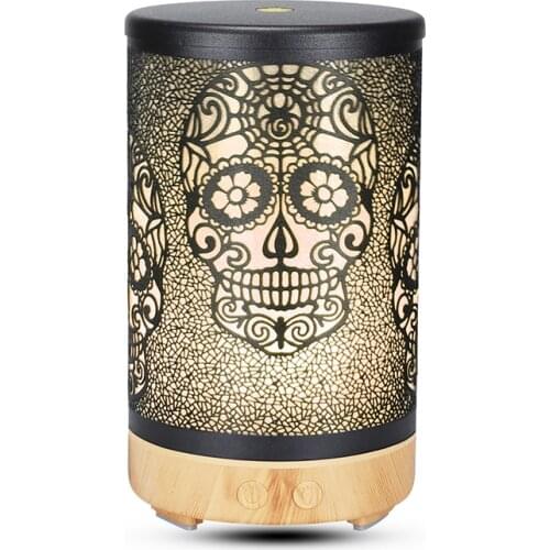 100 ML Aroma Diffuser Aromatherapy Diffuser Ultrasonic Air Humidifier Cool Mist Maker Diffuser Essential Oils Home Night Lamp