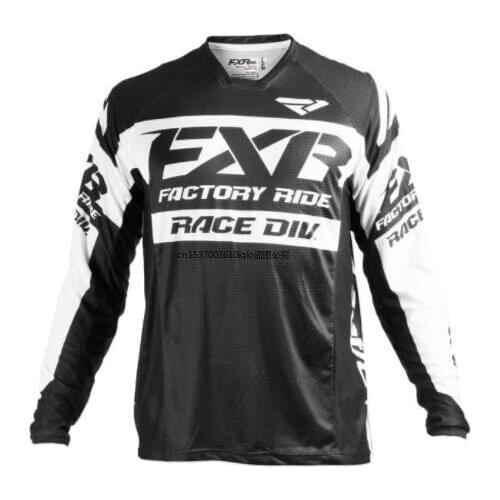 2021 moto T-shirt motocross jersey for off road bmx mx dh speed downhill mtb jersey and FXR cycling jersey