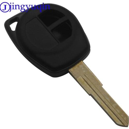 2 Button Remote Car Key Shell Case Uncut Blank HU133R TOY43 SZ11R Blade for Suzuki SX4 Grand Vitara Swift No Rubber Pad