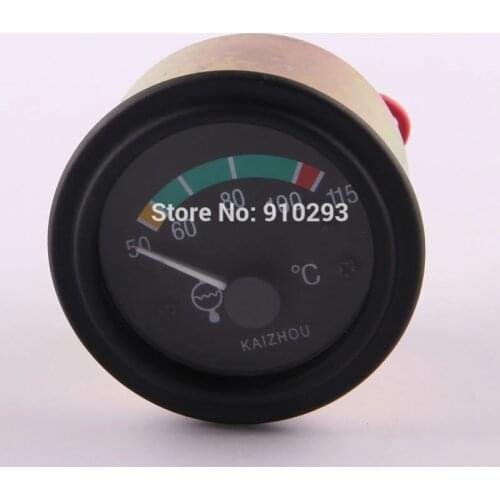 12v or 24v Diesel Engine Water Temperature Gauge