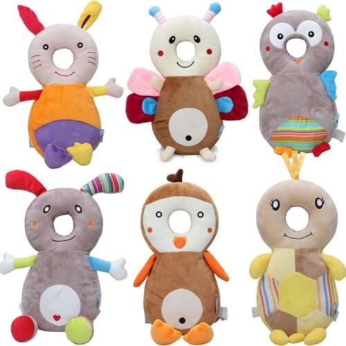 Baby Protection Pillow Soft PP Cotton Baby Head Pillow Toddler Protection Cushion Cute Cartoon Toddler pillow