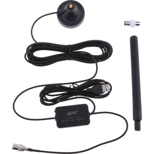Home Indoor Radio FM Stereo Antenna Signal Gain Amplifier, Booster