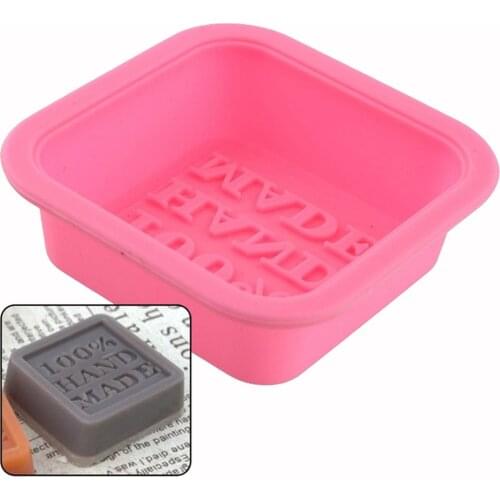 Hot Sale 1PC 100% Hand Made DIY Silicone Mold Soap Mold Fondant Cake Decorating Tools