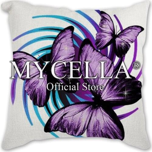 Hot Sale Cartoons rose Flowers Butterfly Flutters Hummingbird Cushion Sofa Throw Pillow Cushion cover home decoration Pillowcase