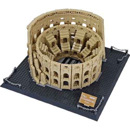 Roma Colosseum Bricks City Great building Serise Building Blocks Toys for Children Kids Gifts Model 1758Pcs
