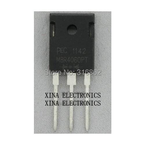 MBR4060PT MBR4060 4060PT TO-247 ROHS ORIGINAL 10PCS/lot Free Shipping Electronics composition kit
