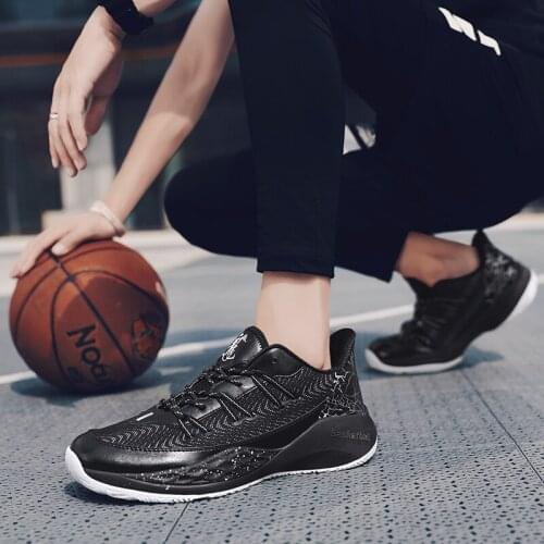 Men Basketball Shoes Unisex Street Basketball Culture Sports Shoes Damping Breathable Sneakers for Kids Outdoor Athletic Shoes