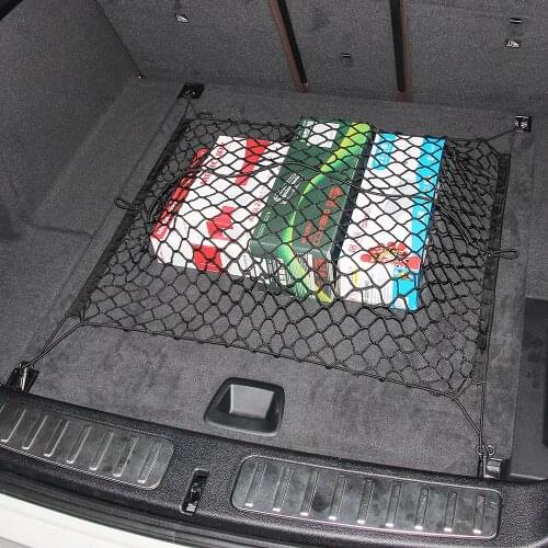 Car Trunk Nylon Rope Net For Mercedes Benz W211 W221 W220 W163 W164 W203 C E SLK GLK CLS M GL accessories