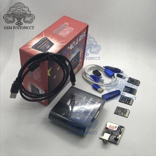 2020 NEW ORIGINAL MIRACLE EMMC Plus 5 IN 1Tool / Miracle thunder dongle / Miracle box + Miracle KEY